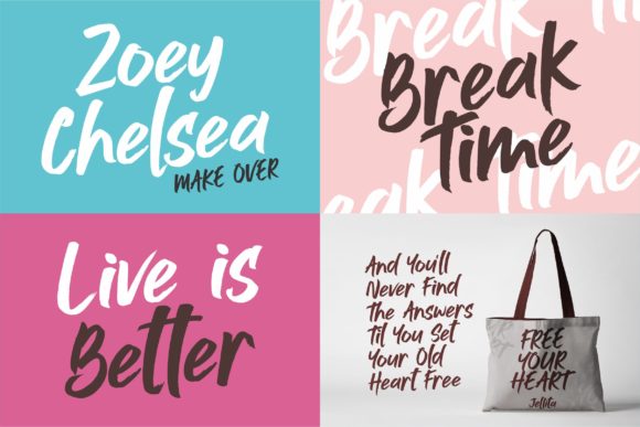 Jushley Shine Font PNG with transparent background - Preview 6