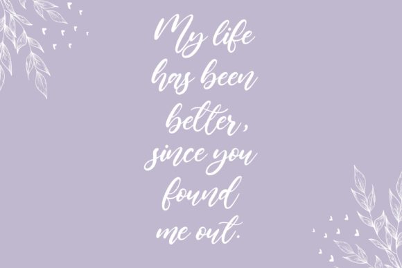 Lilybud Font PNG with transparent background - Preview 1