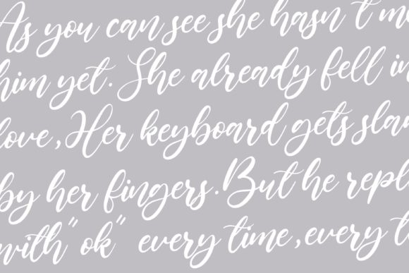 Lilybud Font PNG with transparent background - Preview 5