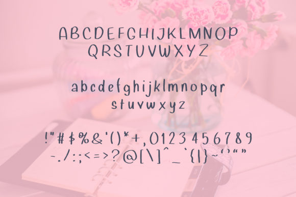 Migotka Font PNG with transparent background - Preview 1