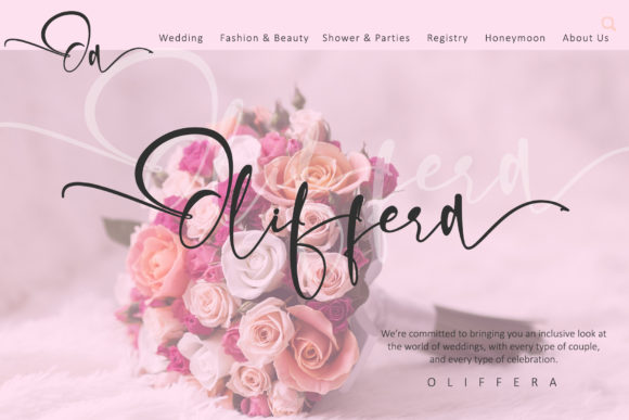Olliffia Font PNG with transparent background - Preview 2