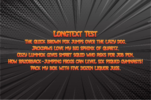 Aftershocks Font - Preview 3