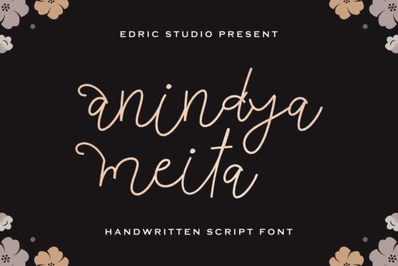 Anindya Meita Font - Preview 1