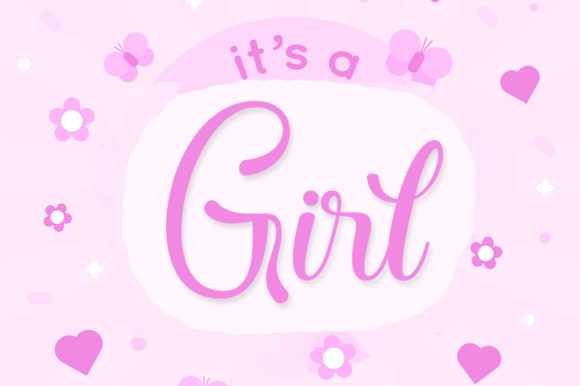 Baby Garland Font - Preview 4