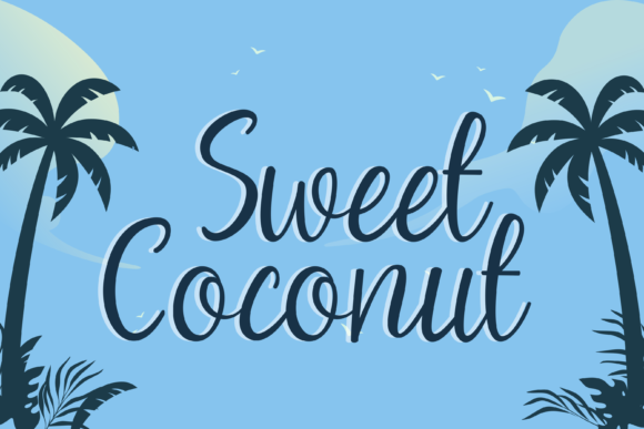 Beach Umbrella Font - Preview 2