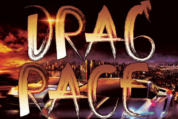 Bimber Brush Font - Preview 2