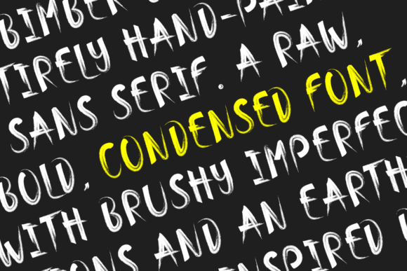 Bimber Brush Font - Preview 3