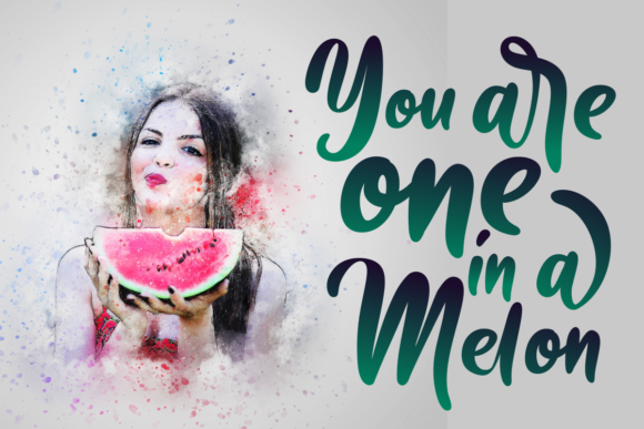Butter Mellon Font - Preview 4