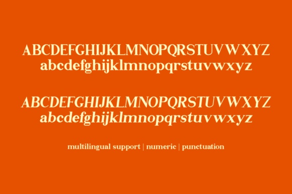 Bwana Font PNG with transparent background - Preview 5