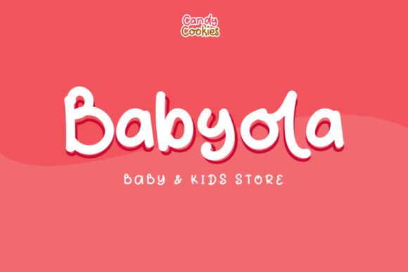Candy Cookies Font PNG with transparent background - Preview 2