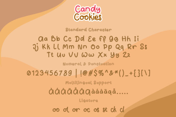 Candy Cookies Font - Preview 6
