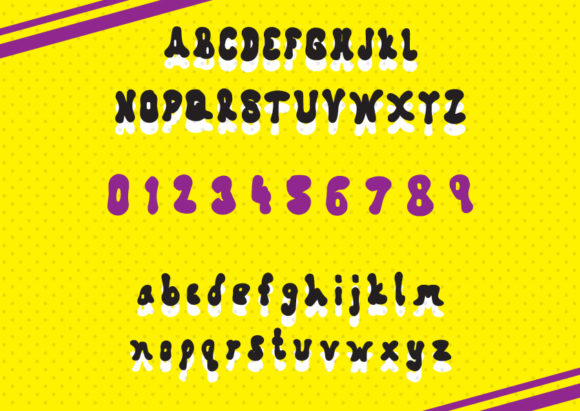 Chomper Font PNG with transparent background - Preview 1