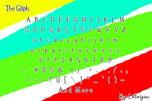 Ellenoire Font - Preview 1
