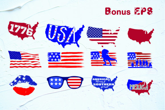 Fourth of July Font - Preview 2