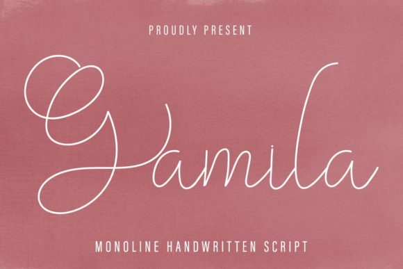 Gamila Font - Preview 1
