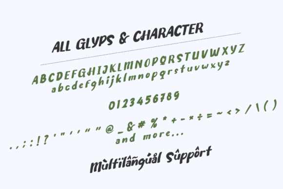 Garmila Font PNG with transparent background - Preview 3