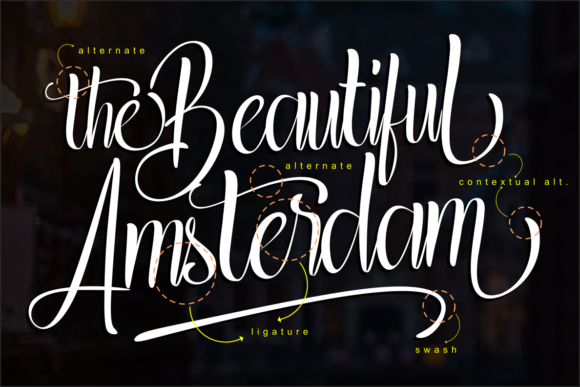 Grandstown Script Font - Preview 6