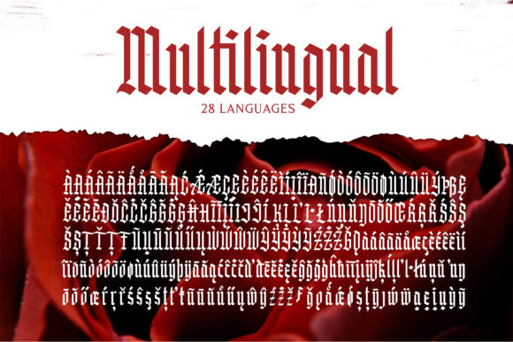 Knight Anomaly Font PNG with transparent background - Preview 6