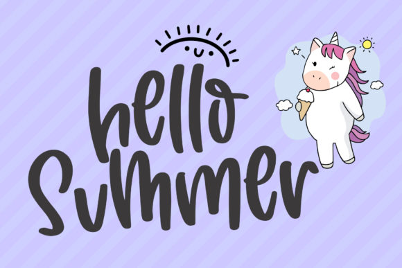 Purple Hope Font PNG with transparent background - Preview 3