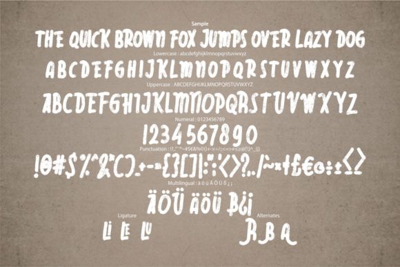 Rebelia Font PNG with transparent background - Preview 5