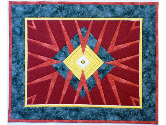 Victoria Crystal Quilt Patchwork Pattern