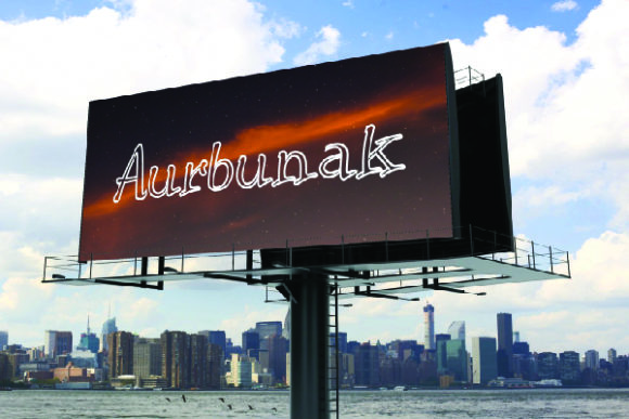 Aurbunak Font - Preview 2