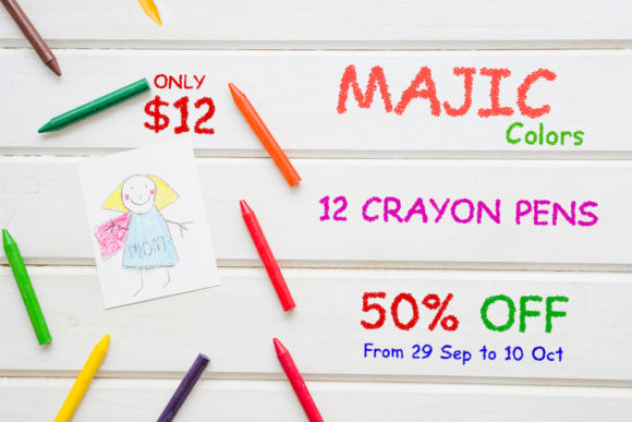 Crayon Letters Font - Preview 1