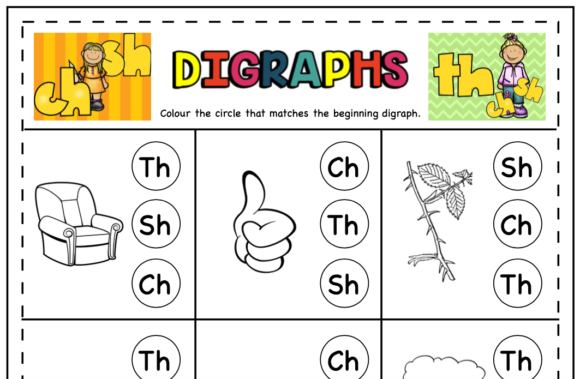 Digraphs Graphic K By Lory's Kindergarten Resources!