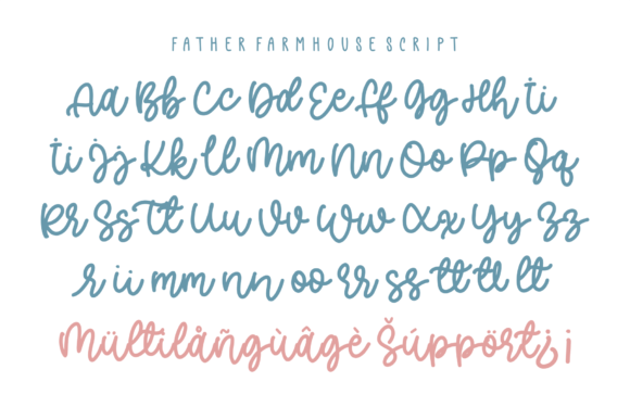 Father Farmhouse Font - Preview 3