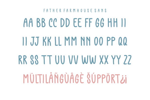 Father Farmhouse Font - Preview 5