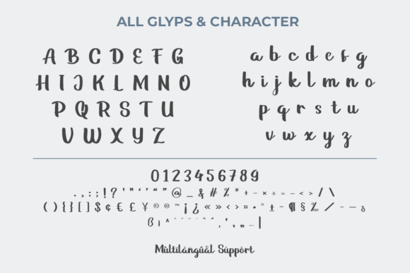 Gathers Font - Preview 6