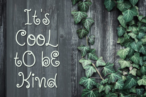 Green Fern Font - Preview 3