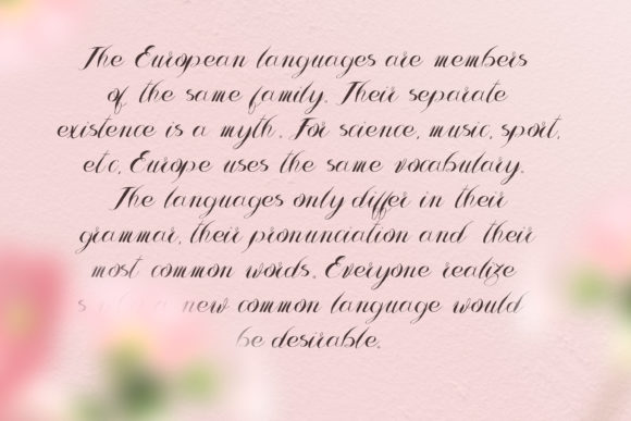 Leranda Font PNG with transparent background - Preview 1
