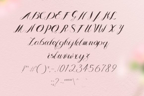 Leranda Font PNG with transparent background - Preview 2