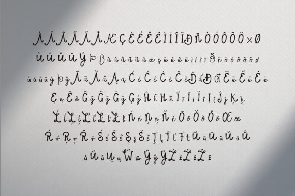 Sammuel Font PNG with transparent background - Preview 2