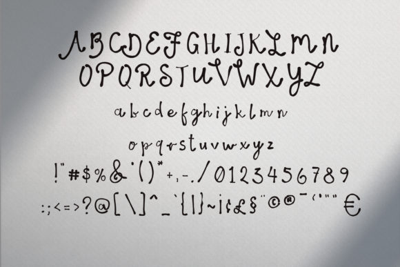 Sammuel Font PNG with transparent background - Preview 3