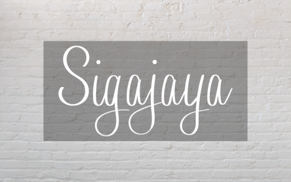 Sigajaya Font PNG with transparent background - Preview 1