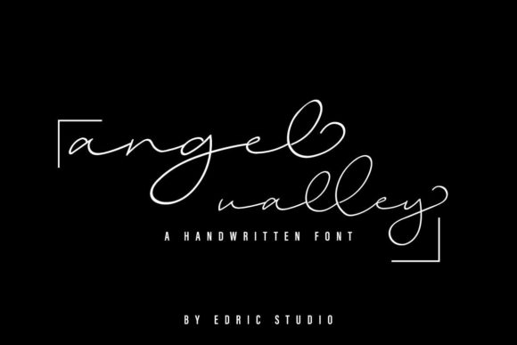 Angel Valley Font - Preview 1