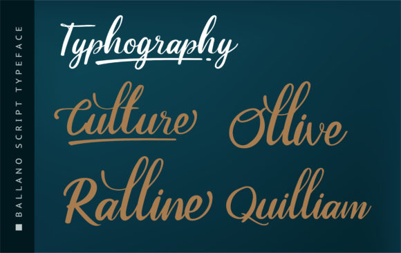 Ballano Font - Preview 2