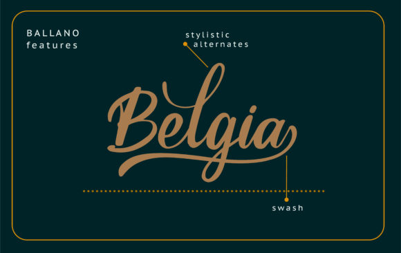 Ballano Font - Preview 3