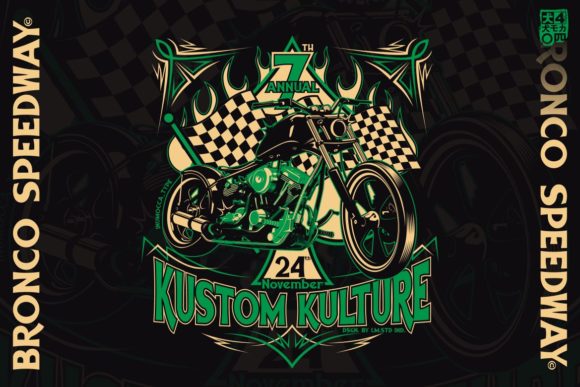 Bronco Speedway Font - Preview 4