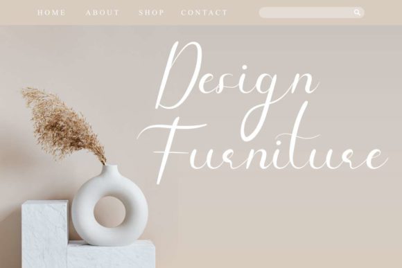 Daisy Facthory Font PNG with transparent background - Preview 3