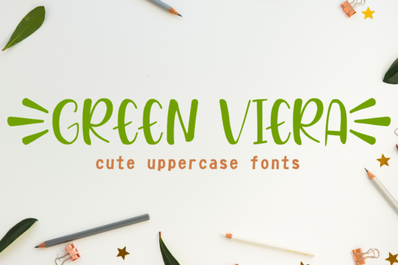 Green Viera Font - Preview 4
