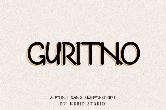 Guritno Font - Preview 1