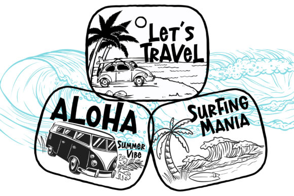 Lost Island Font PNG with transparent background - Preview 4