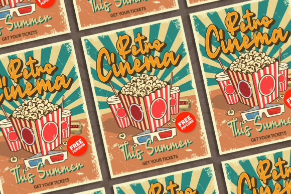 Retro Sign Font PNG with transparent background - Preview 3