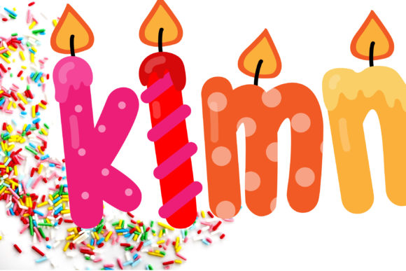 Birthday Wishes  Duo Font - Preview 5