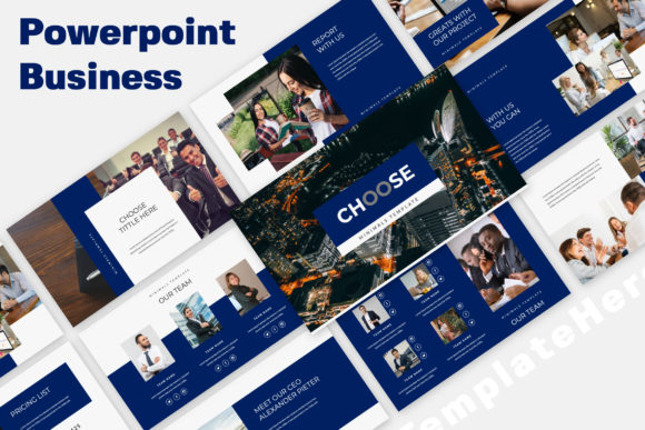 Preview of Choose Creative Powerpoint PowerPoint template