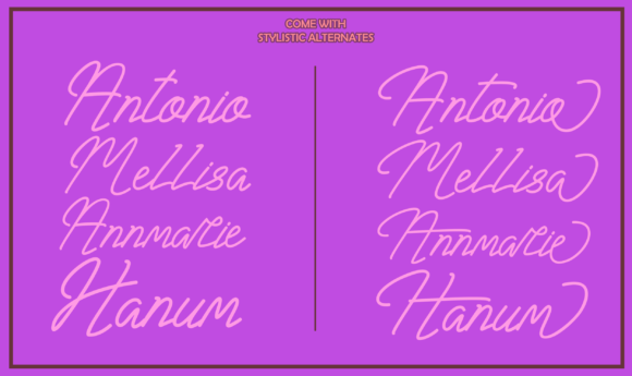 Huntsel Script Font - Preview 1