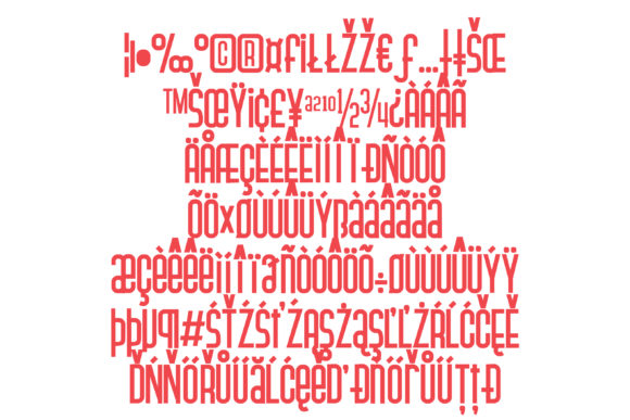 Kaleidocope Font - Preview 2